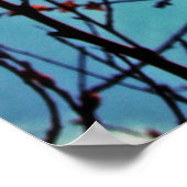 Frühlingsblüten Poster (Ecke)