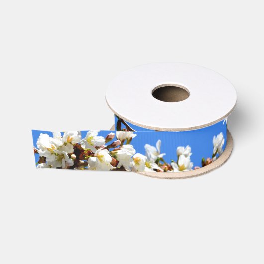 Frühlingsblüten Ripsband (Spule)