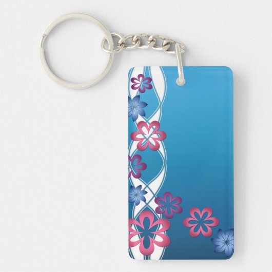 Frühlingsblüten Schlüsselanhänger (Vorderseite)