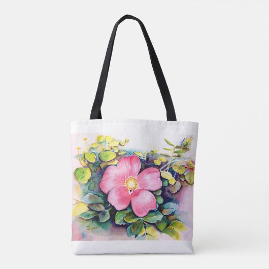 Frühlingsblüten Tasche (Rückseite)
