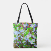 "Frühlingsblüten" Tasche (Rückseite)