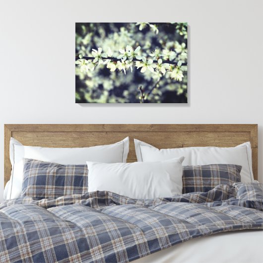 Frühlingsblüten überwölbte Leinwand (Insitu (Schlafzimmer))