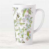 Frühlingsblüten und Hummeln Milchtasse (Rechts)