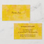 Frühlingsblüten Visitenkarte (Vorne/Hinten)