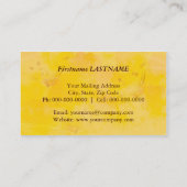 Frühlingsblüten Visitenkarte (Rückseite)