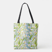 Frühlingsblüten-Weiches Floral  Tasche (Rückseite)