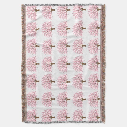 Frühlingsblütenbaum Decke (Vorderseite Vertikal)