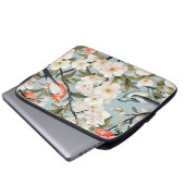 Frühlingsblütenbaum Laptopschutzhülle (Vorne Knopf)