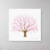 Frühlingsblütenbaum Leinwanddruck (Vorderseite)