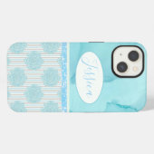 Frühlingsblütendesign iPhone Hülle (Rückseite (Horizontal))
