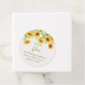 Frühlingsblütendusche mit Blumenblütendusche Begrü Geschenkanhänger (Beispiel)