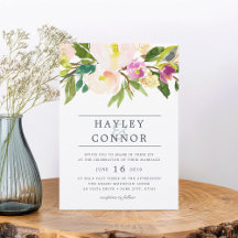 Frühlingsblütenfarbe Blumenzwiebeln Einladung