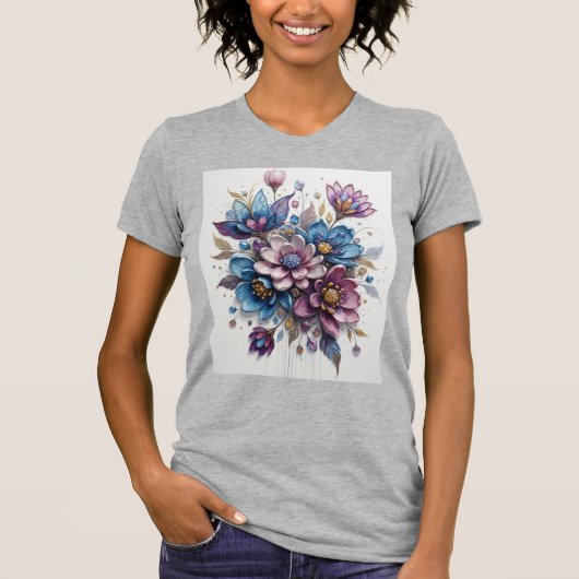 Frühlingsblütengeflüster T-Shirt (Vorderseite)