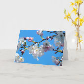 Frühlingsblütenkarte Karte (Gelbe Blume)