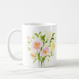 Frühlingsblütenpeere Blume Kaffeetasse