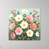 Frühlingsblütenpracht leinwanddruck (Vorderseite)