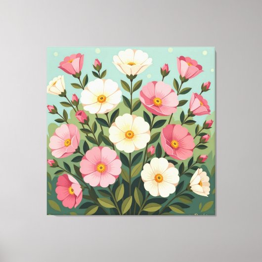 Frühlingsblütenpracht leinwanddruck (Vorderseite)