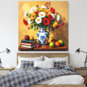 Frühlingsblütenpracht leinwanddruck (Insitu (Schlafzimmer))