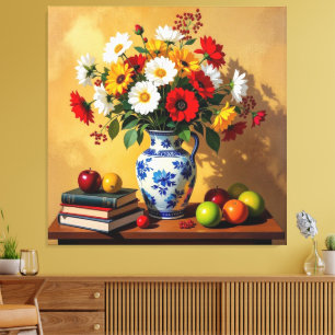 Frühlingsblütenpracht leinwanddruck