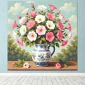 Frühlingsblütenpracht   leinwanddruck (Insitu (Holzboden))