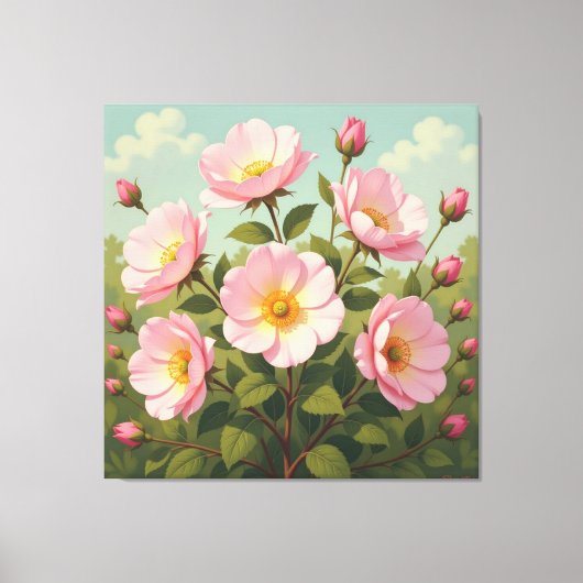 Frühlingsblütenpracht leinwanddruck (Vorderseite)