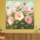 Frühlingsblütenpracht   leinwanddruck (Insitu (Wohnzimmer))