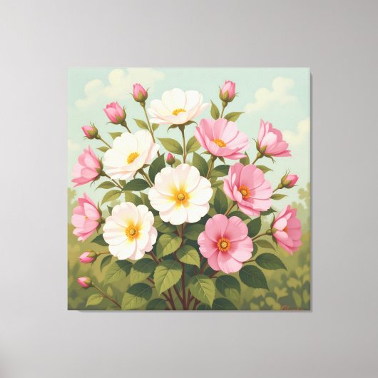 Frühlingsblütenpracht   leinwanddruck (Vorderseite)