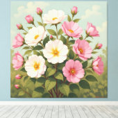 Frühlingsblütenpracht   leinwanddruck (Insitu (Holzboden))