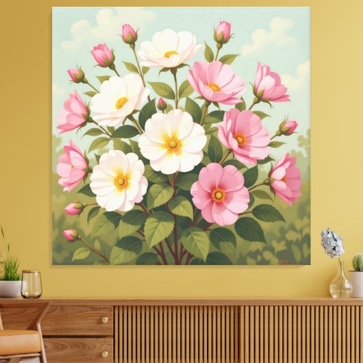 Frühlingsblütenpracht   leinwanddruck (Insitu (Wohnzimmer))