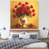 Frühlingsblütenpracht leinwanddruck (Insitu (Schlafzimmer))