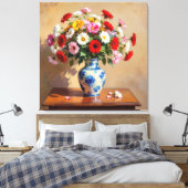 Frühlingsblütenpracht leinwanddruck (Insitu (Schlafzimmer))