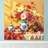 Frühlingsblütenpracht   leinwanddruck (Insitu (Holzboden))