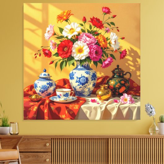 Frühlingsblütenpracht   leinwanddruck (Insitu (Wohnzimmer))