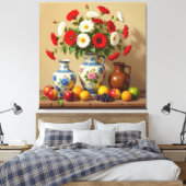 Frühlingsblütenpracht leinwanddruck (Insitu (Schlafzimmer))