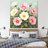 Frühlingsblütenpracht leinwanddruck (Insitu (Schlafzimmer))