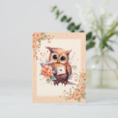 Frühlingsblütenschale - Postkarte (Stehend Vorderseite)