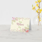 Frühlingsblütentag Karte (Gelbe Blume)