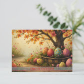 Frühlingsblütenzauber mit Ostereierpracht (Stehend Vorderseite)