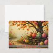 Frühlingsblütenzauber mit Ostereierpracht (Vorne/Hinten)