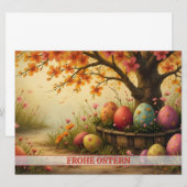 Frühlingsblütenzauber mit Ostereierpracht (Vorne/Hinten)