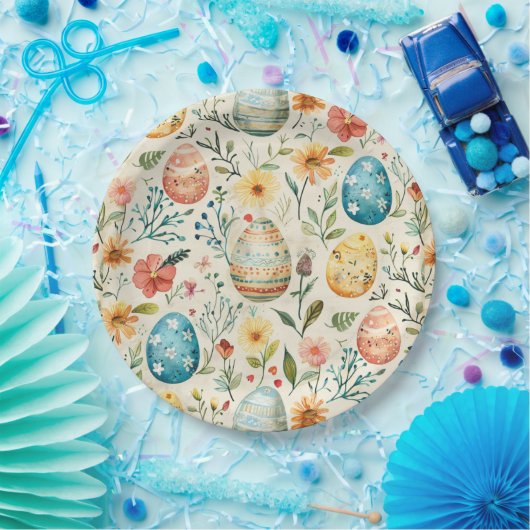 Frühlingsblütester 1 pappteller (Party)