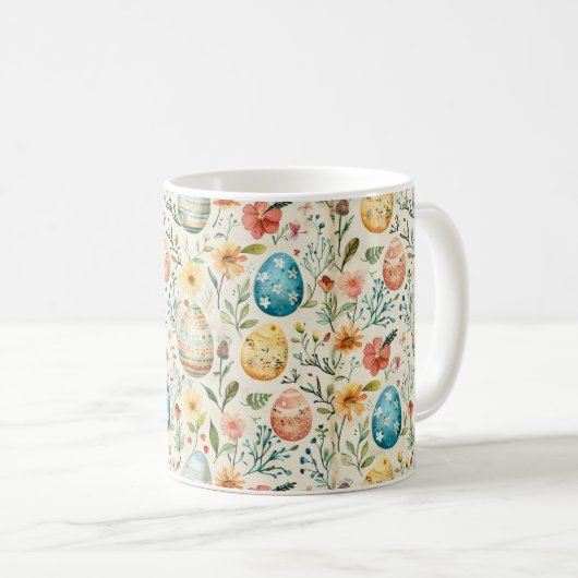 Frühlingsblütester 2 kaffeetasse (VorderseiteRechts)