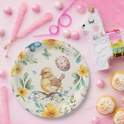 Frühlingsblütester 2 pappteller (Party)