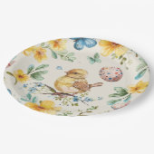 Frühlingsblütester 2 pappteller (Schrägansicht)