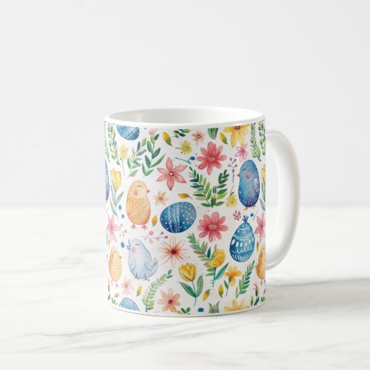 Frühlingsblütester 3 kaffeetasse (VorderseiteRechts)