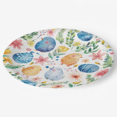 Frühlingsblütester 3 pappteller (Schrägansicht)