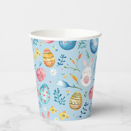 Frühlingsblütester 4 pappbecher (Links)