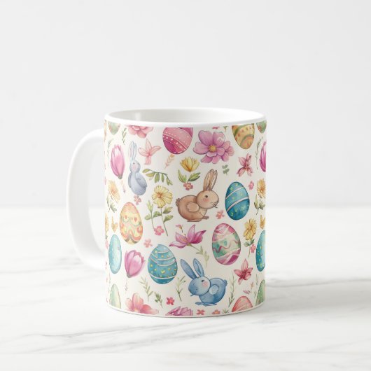 Frühlingsblütester 6 kaffeetasse (Vorderseite Links)