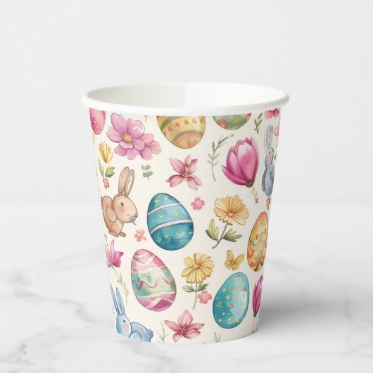 Frühlingsblütester 6 pappbecher (Links)