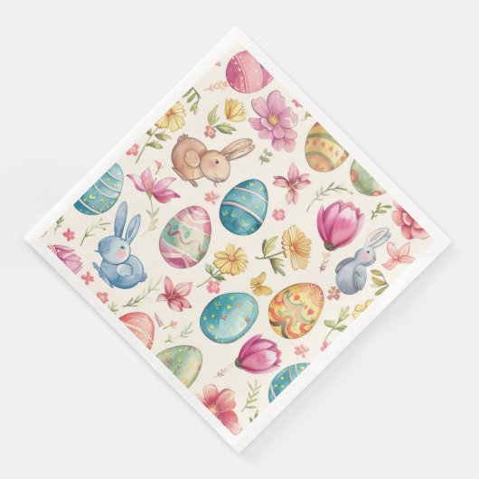 Frühlingsblütester 6 serviette (Ecke)